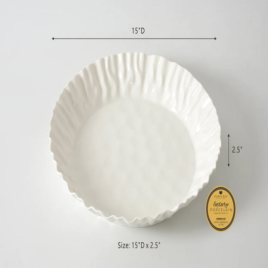 Mascali Bianca Round Deep Server