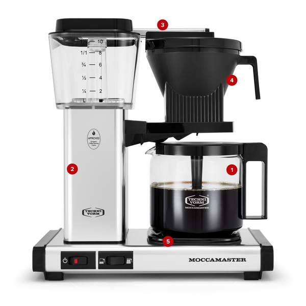 Moccamaster 53947 KBGV Select Coffee Maker