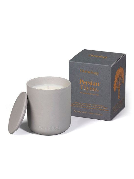 Persian Thyme Scented 9.8 oz Candle - Neroli Saffron and Oudh (40% off at checkout)