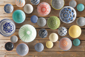 Bowl Stamped 4" - Dotted Scallop