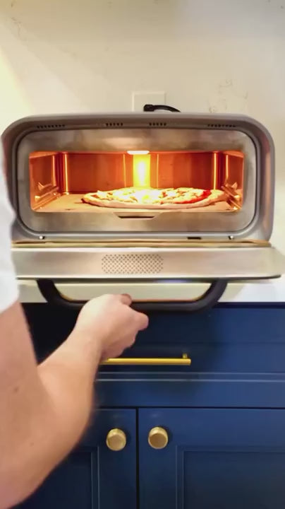 Load and play video in Gallery viewer, Ooni Volt 2 Electric Pizza Oven - Charcoal Grey
