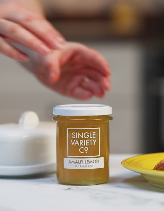 Load and play video in Gallery viewer, Single Variety Co. Amalfi Lemon Marmalade - 190ml
