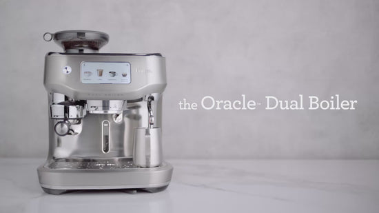 Load and play video in Gallery viewer, Breville The Oracle® Dual Boiler - Brushed Stainless
