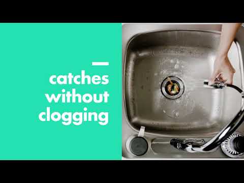 Load and play video in Gallery viewer, OXO Sink Strainer/Stopper
