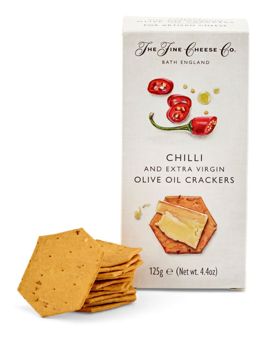 Fine Cheese Co. Chilli & Extra Virgin Olive Oil Crackers 125g