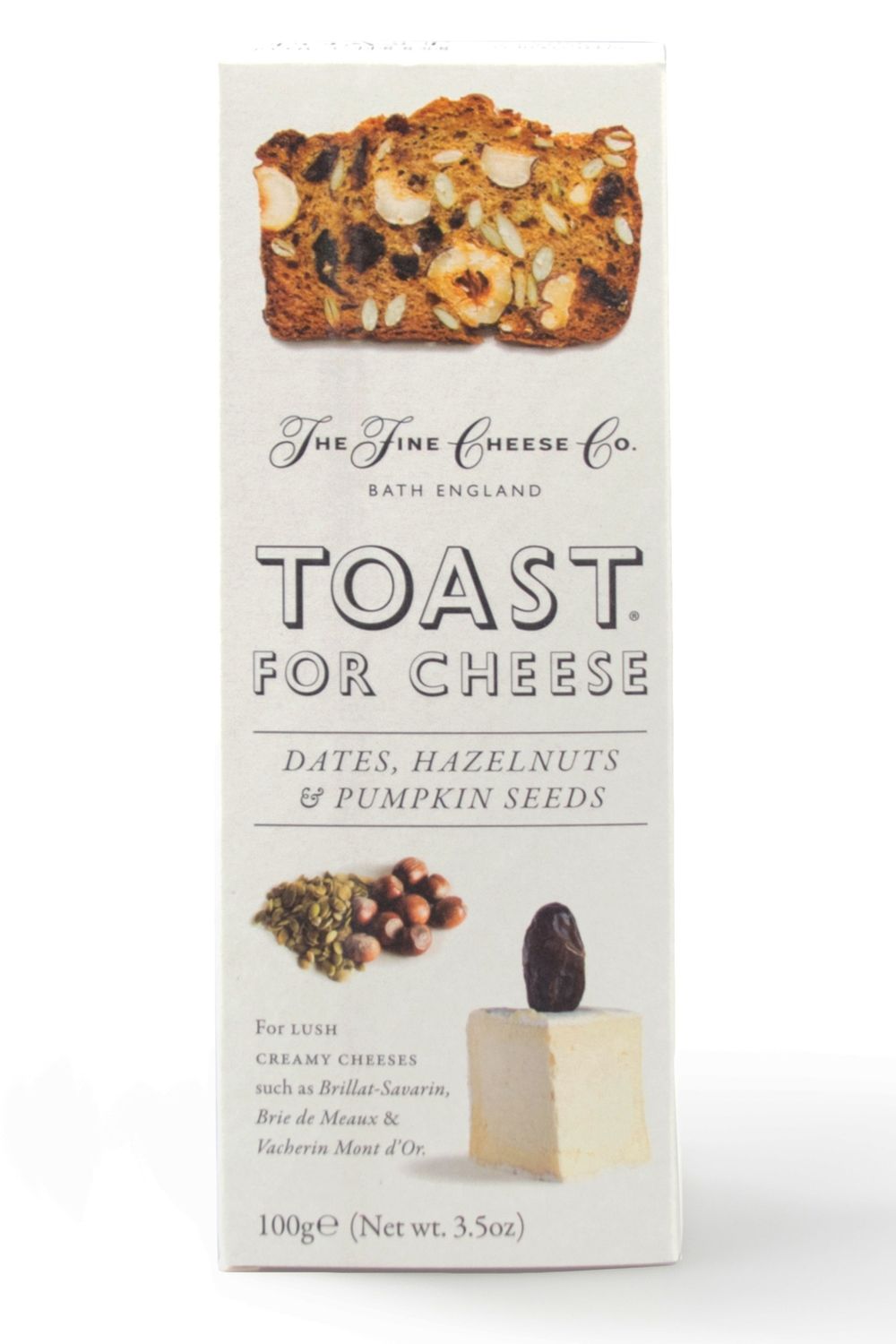 Fine Cheese Co. Date & Hazelnut Toast for Cheese 100g