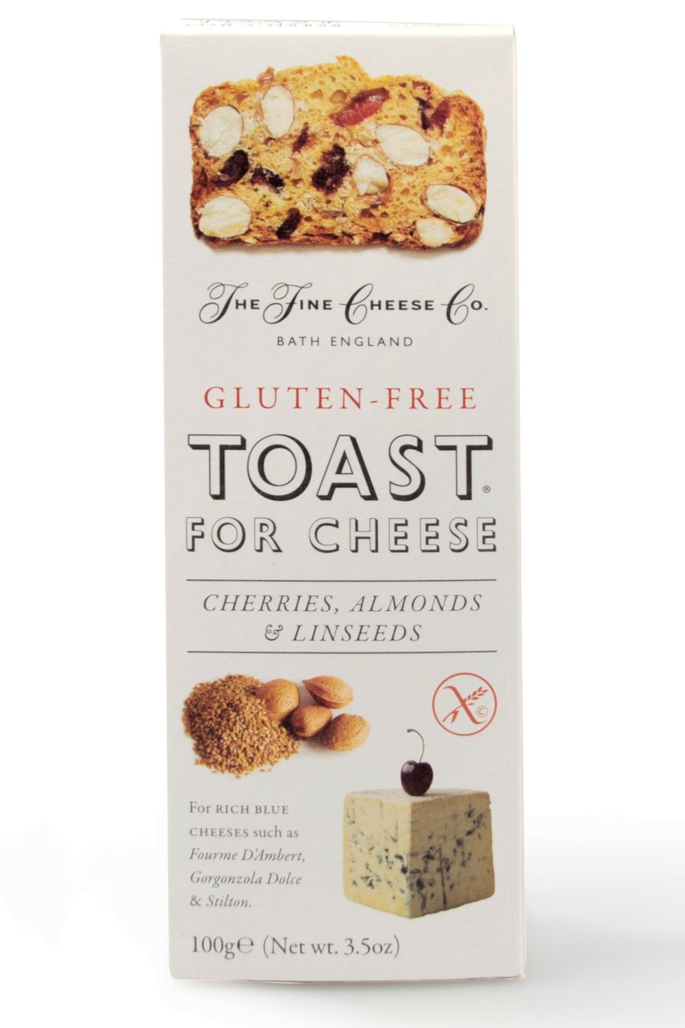Fine Cheese Co. Gluten Free Cherry Almond Toast for Cheese 100g
