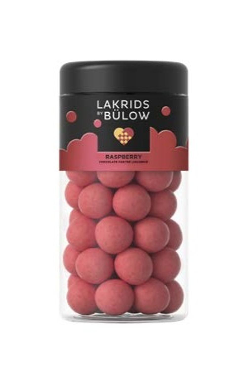 Lakrids by Bülow Crispy Raspberry Liquorice Regular - 295g