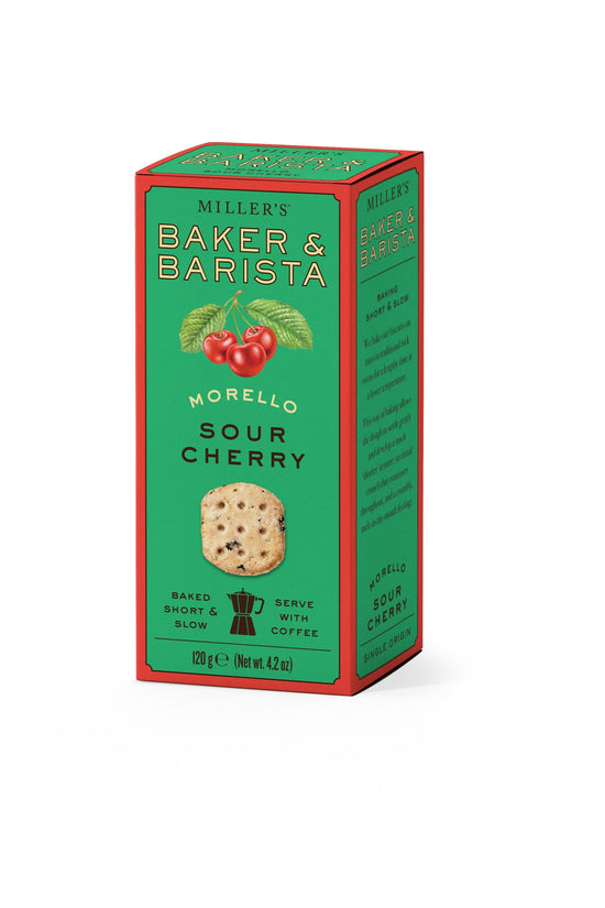 Baker & Barista Morello Sour Cherry Biscuits 120g