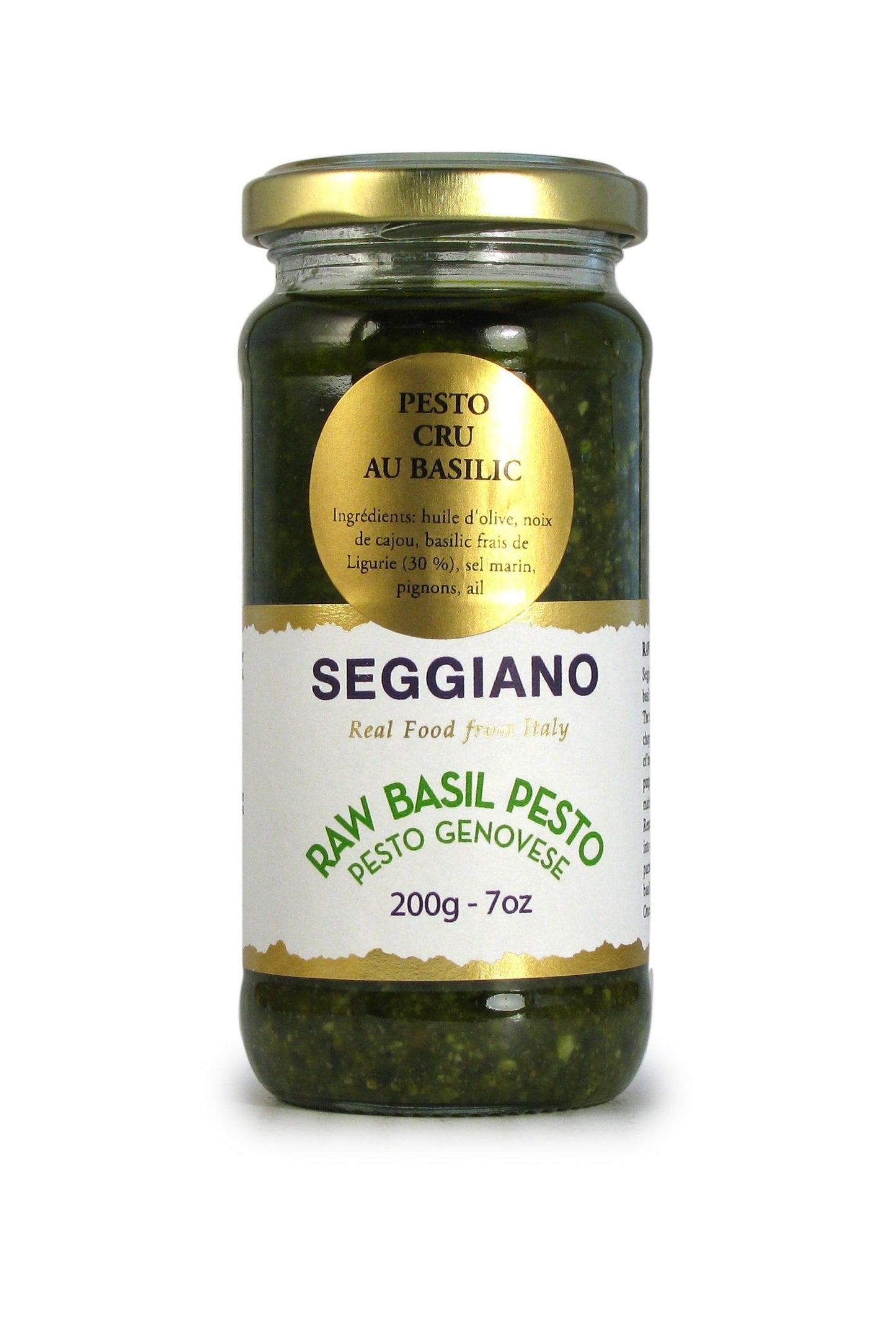 Seggiano Raw Basil Pesto 200g