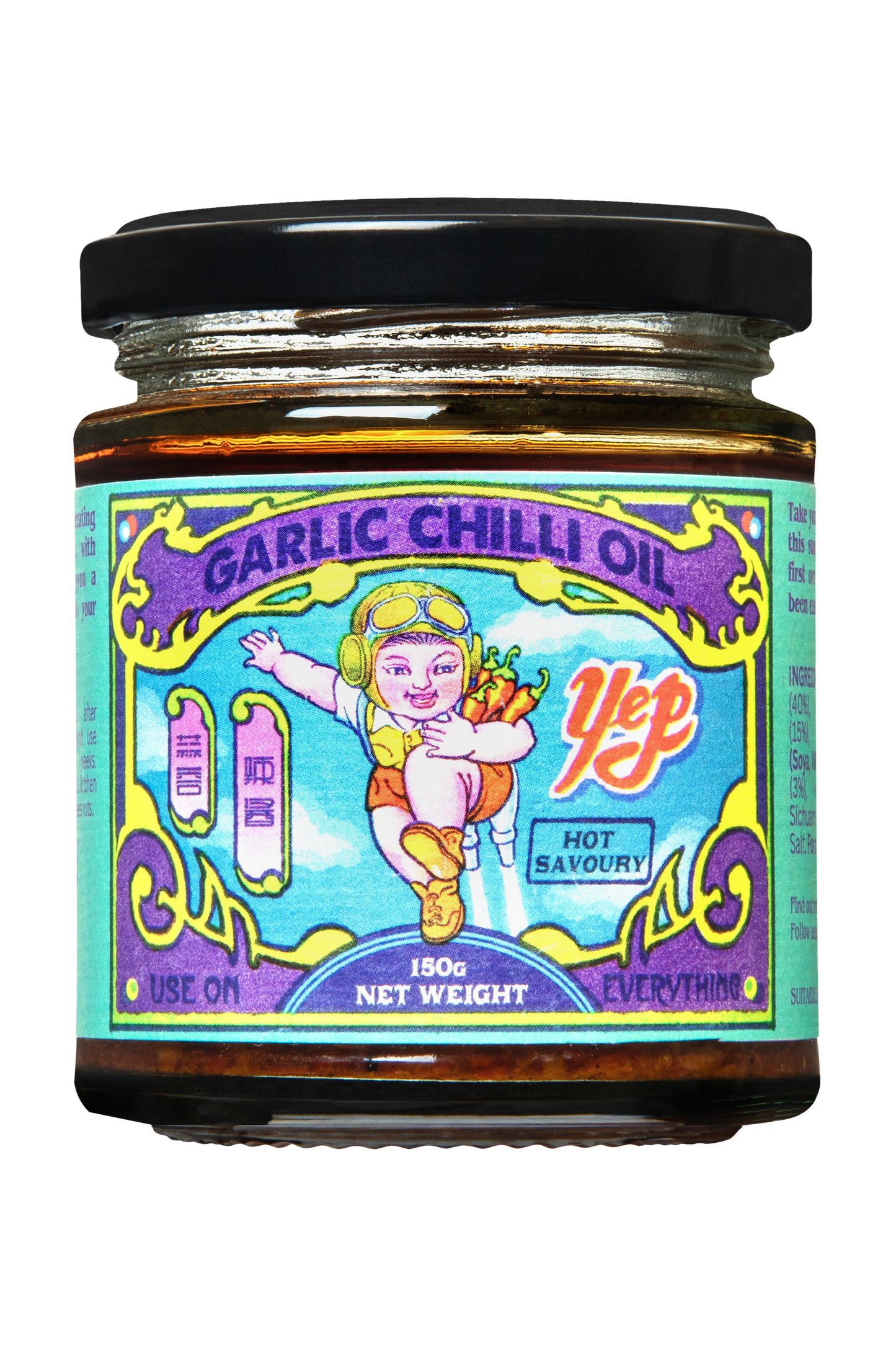 Yep Kitchen Garlic Chilli Oil 150g
