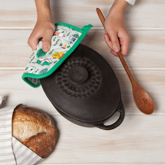 Pot Holder - Basic - Happy Camper