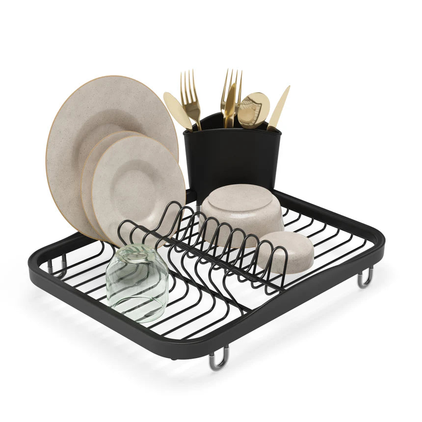 Umbra Sinkin Dish Rack - Black
