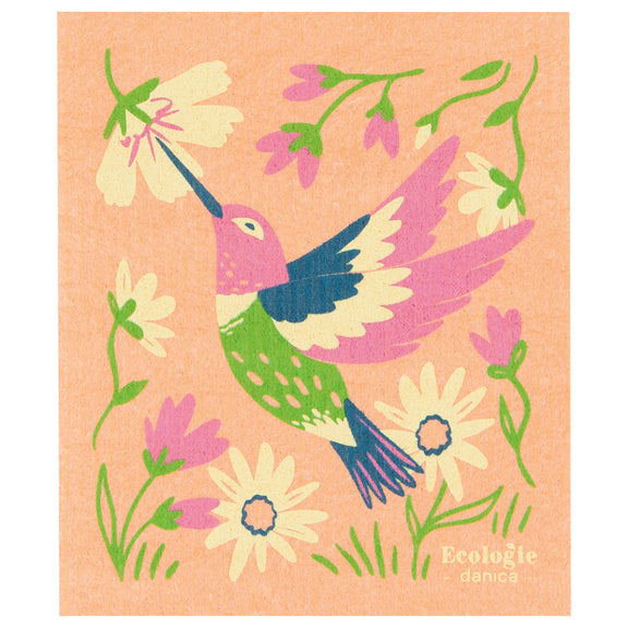 Swedish Dish Cloth - Hummingbird