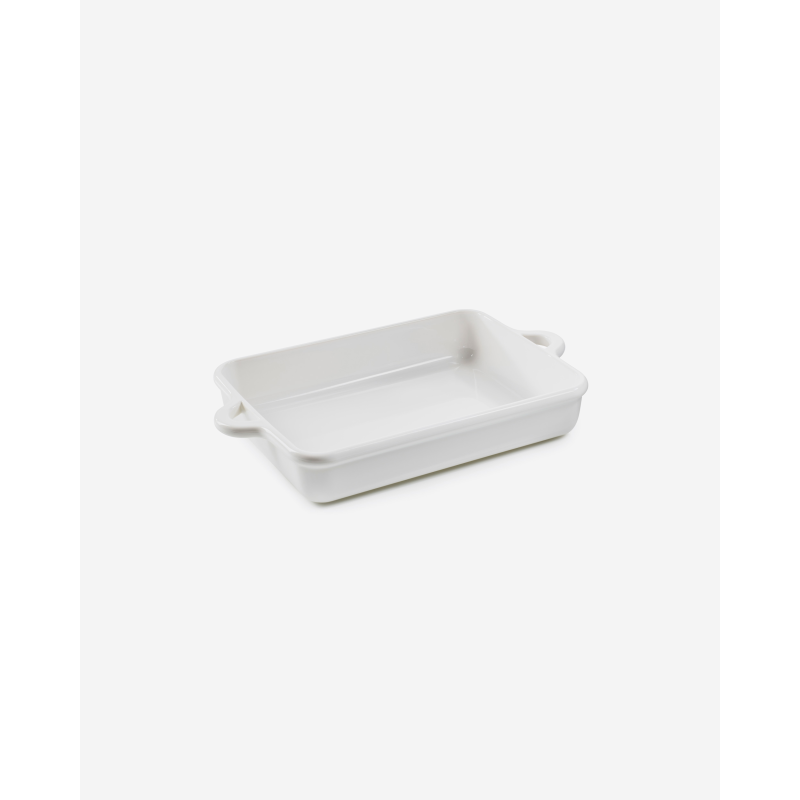 Revol Bombance Rectangular Baking Pan Alabaster White 34x25cm