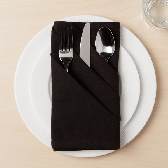 Napkin Set/4 - Spectrum - Black