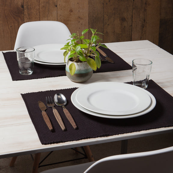 Placemat -  Set/4 - Spectrum - Black