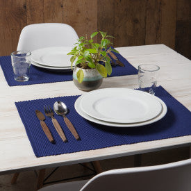 Placemat -  Set/4 - Spectrum - Indigo Blue