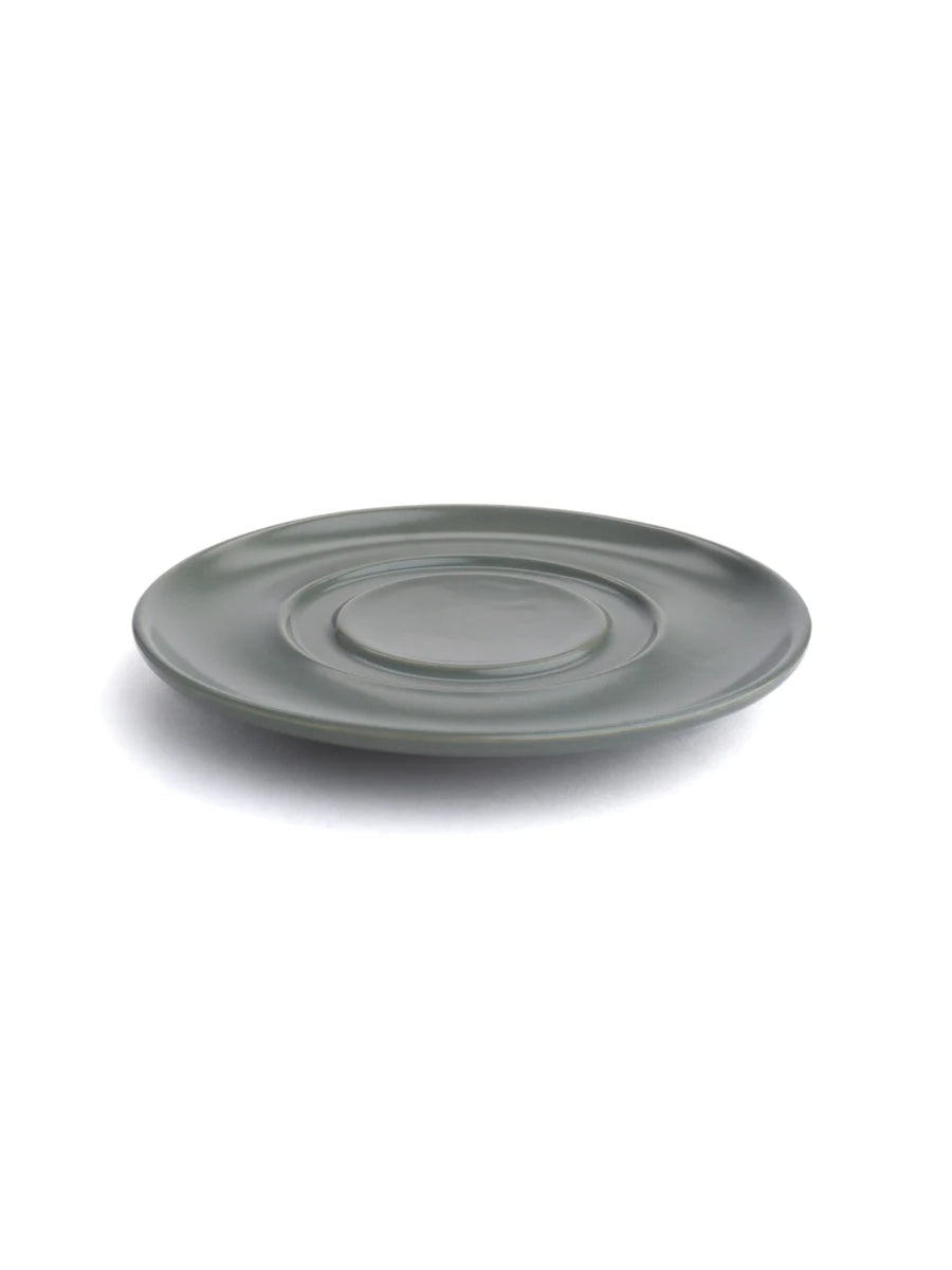 SAINT ANTHONY INDUSTRIES Reinhart Stoneware Super Saucer - Nestor Green