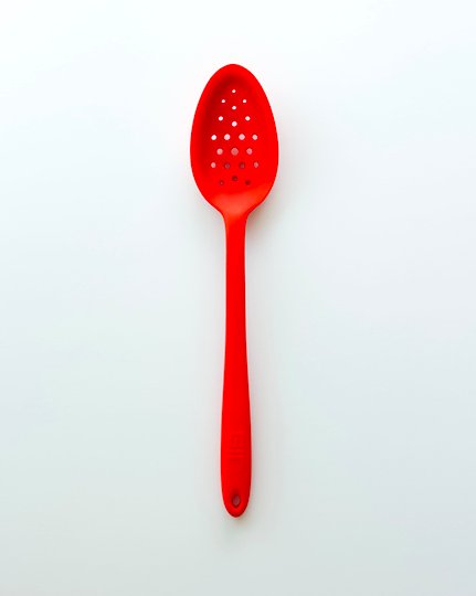 GIR Ultimate Perforated Spoon Red