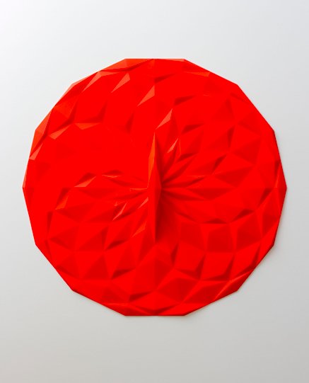 Load image into Gallery viewer, GIR Silicone Round Lid 12.5&amp;quot; 318mm Red
