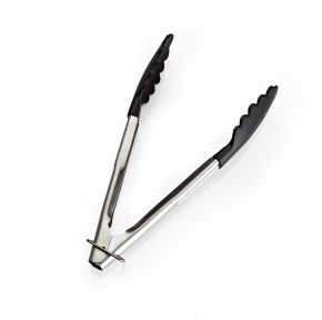 Mini Tongs 18 cm Stainless Steel & Black