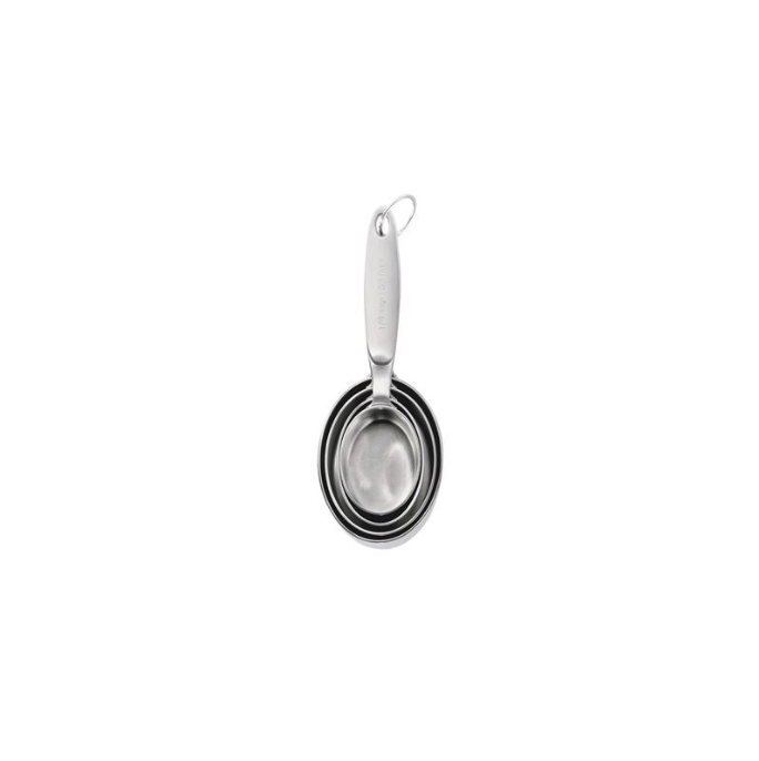 4-Piece Stainless Steel Measuring Cup Set Cuisipro
