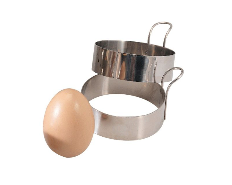 Stainless Steel Egg Ring with Wire Handle