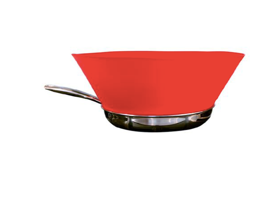 Frywall 12" Splatter Guard Red