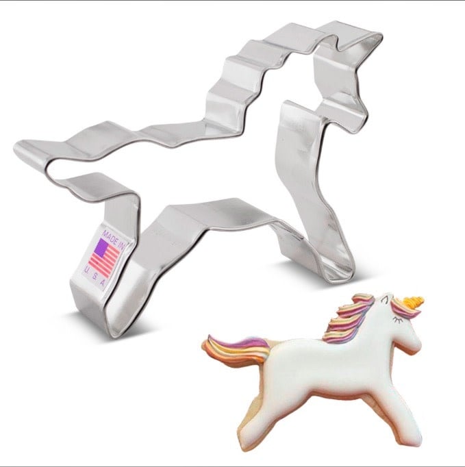 Cookie Cutter - Unicorn 4.5"