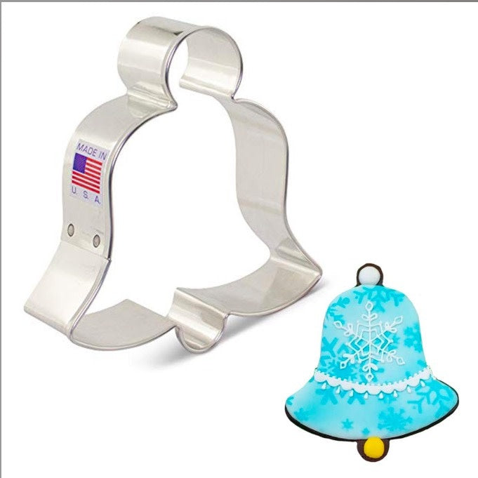 Cookie Cutter - Christmas Church Bell 3.5"