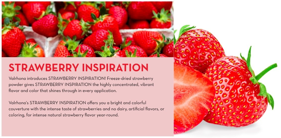 Valrhona Inspirations Strawberry 3kg