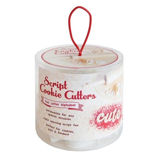 Script Cookie Cutters - Set 26
