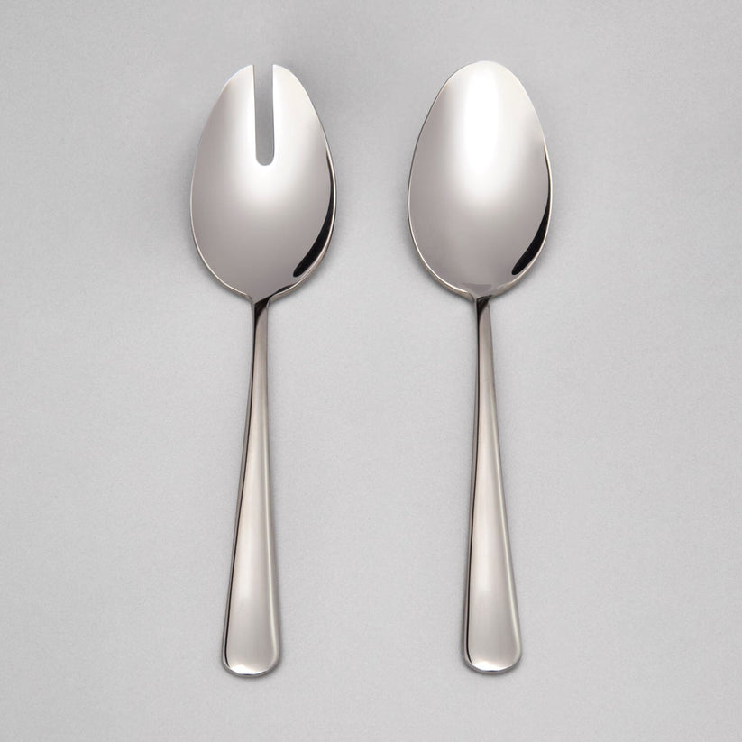 Fable Serving Spoons 2pc - Polished Silver (40% off at checkout)