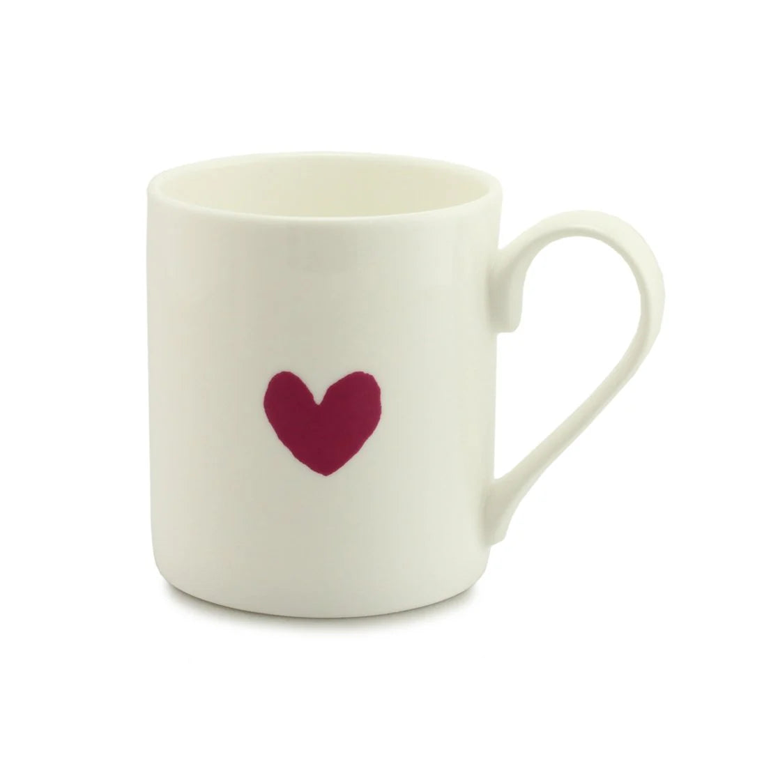 Wee Heart Maroon Mug - 350ml