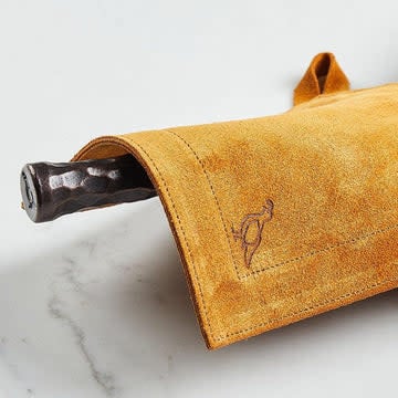 Smithey Suede Pot Holder