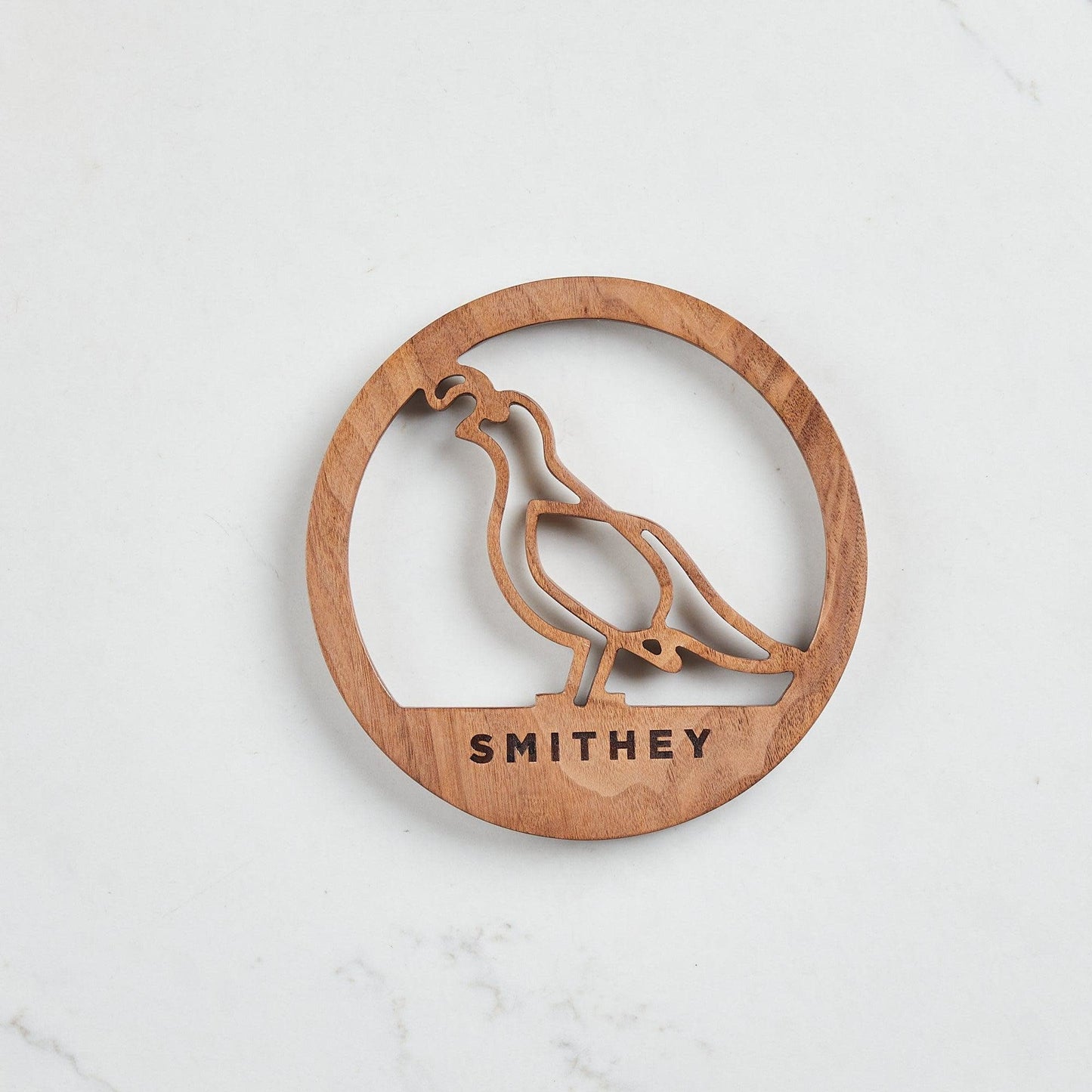 Smithey Walnut Wooden Trivet