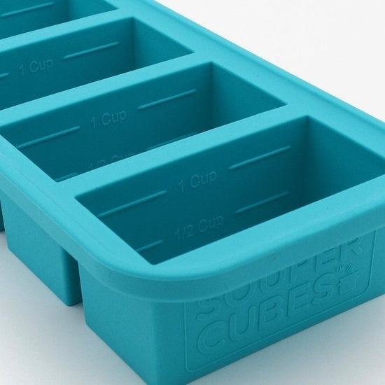 Souper Cubes Freezing Tray - 1 Cup - Aqua