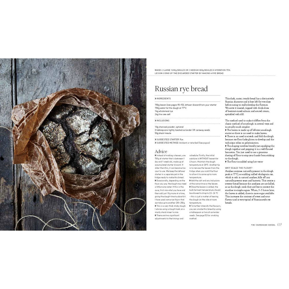 Sourdough School: The Ground-Breaking Guide to making Gut-Friendly Bread - Vanessa Kimbell