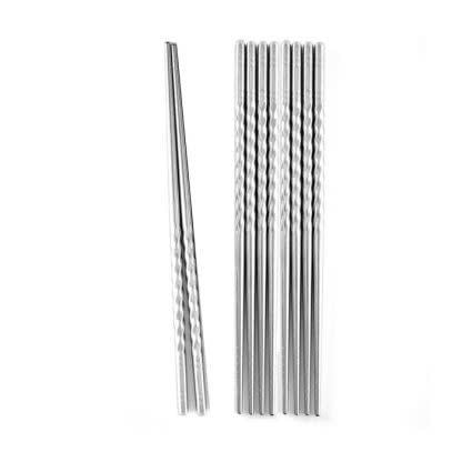 Chopsticks - Stainless Steel - 5 pairs