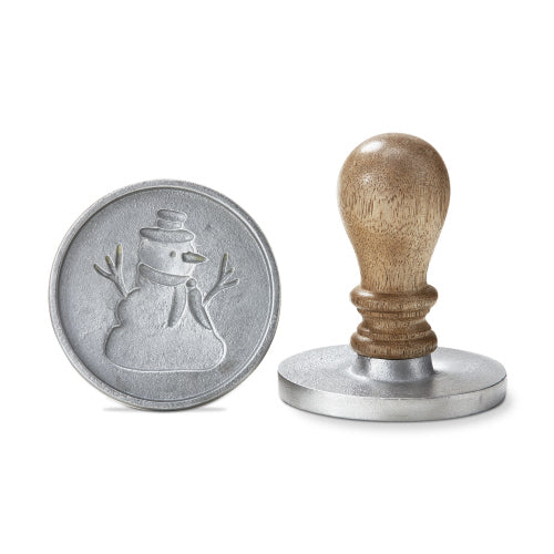 Cookie Stamp Snowman