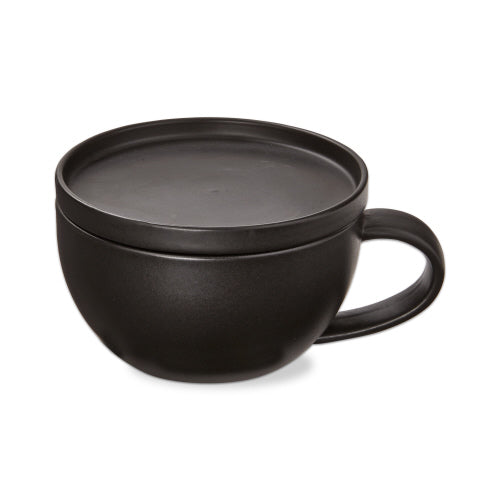 Logan Soup Mug w/Lid - Black