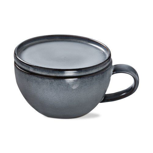 Logan Soup Mug w/Lid - Light Blue