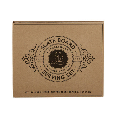 Slate Board Serving Set