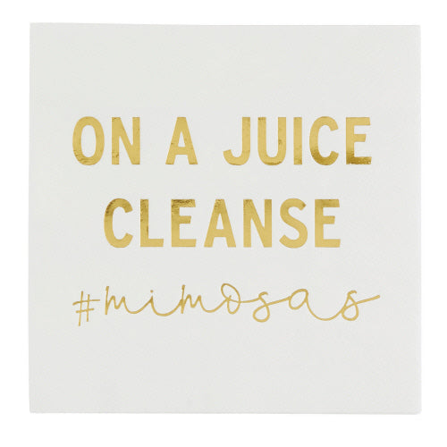 Cocktail Napkin - Juice Cleanse