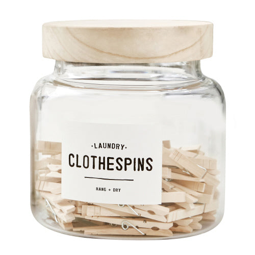 Glass Laundry Canister - Large - 142oz