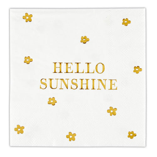 Cocktail Napkin - Hello Sunshine