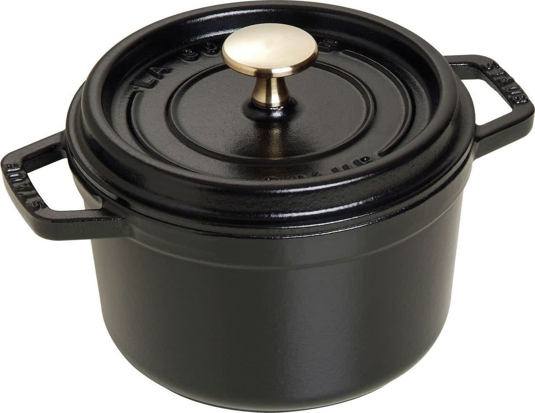 Staub 1.25qt / 1.2L Cocotte - Black