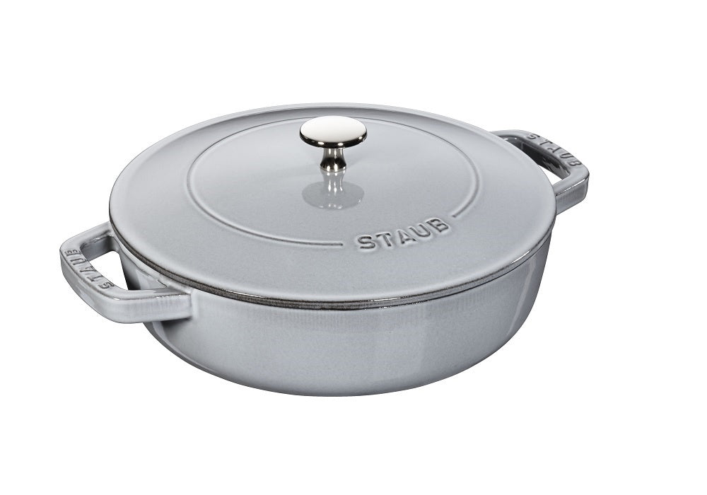 Staub Chistera 3.8L / 4-Qt Grey Braiser