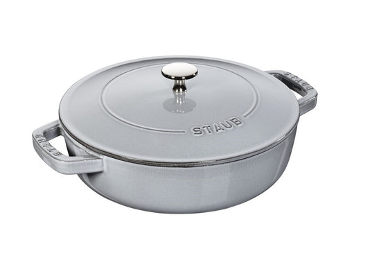 Staub Chistera 3.8L / 4-Qt Grey Braiser